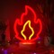 Summer Flame Neon Light – Tropical Fire LED Sign for Beach Bars, Pool Parties, & Summer Room Décor – USB or Battery Powered